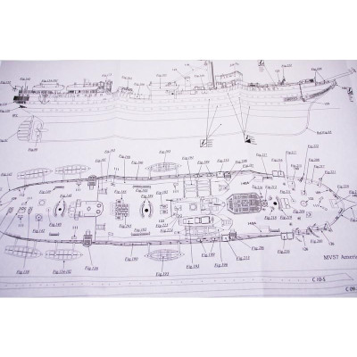 MAMOLI Amerigo Vespucci 1931 1:150 kit