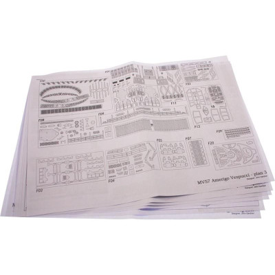 MAMOLI Amerigo Vespucci 1931 1:150 kit