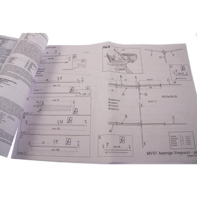 MAMOLI Amerigo Vespucci 1931 1:150 kit