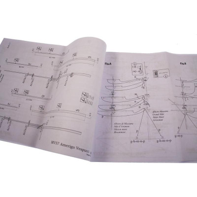 MAMOLI Amerigo Vespucci 1931 1:150 kit