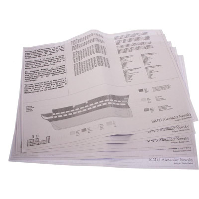 MINI MAMOLI Alexander Newsky 1:220 kit