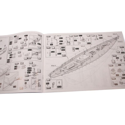 AMATI Dorade plachetnice Fastnet cup 1931 1:20 kit