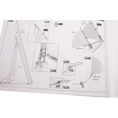 AMATI Dorade plachetnice Fastnet cup 1931 1:20 kit