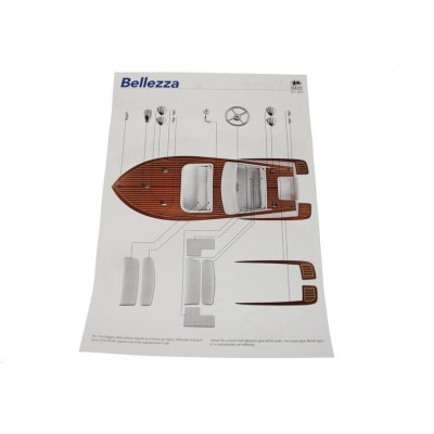 AMATI Bellezza Sportovní člun 1:8 kit