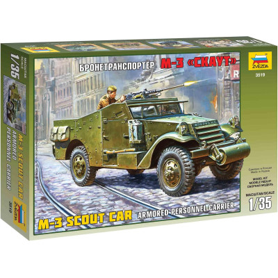 Model Kit military 3519 - M-3 Armored Scout Car (1:35)