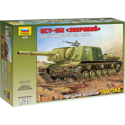 Model Kit military 3532 - ISU-152 Soviet Self-propelled Gun (1:35)