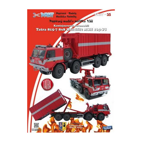 TATRA 815-7 8x8 Multilift MSH 165-SC 1:32