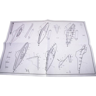 COREL Drachen Monotype Regatta 1:25 kit