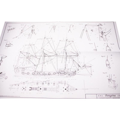COREL H.M.S. Peregrine 1749 1:96 kit