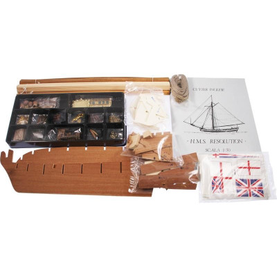 COREL H.M.S. Resolution 1700 1:50 kit