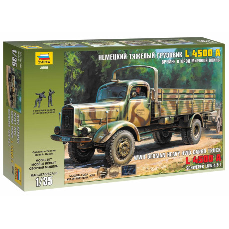 Model Kit military 3596 - German Heavy Truck L4500A (1:35)