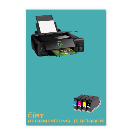 Číry odtlačkový papier A4 decal - Inkjet