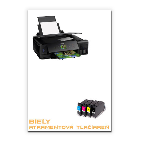 Biely odtlačkový papier A4 decal - Inkjet