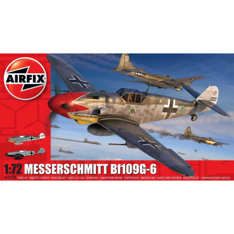 Classic Kit letadlo A02029B - Messerschmitt Bf109G-6 (1:72)