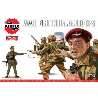 Classic Kit VINTAGE figurky A02701V - WWII British Paratroops (1:32)