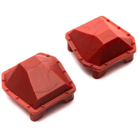 Axial kryt diferenciálu AR90 červený (2): SCX6