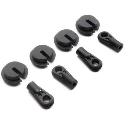 Axial koncovka tlumiče, miska pružiny (4): SCX6