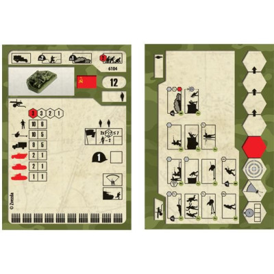 Wargames (WWII) figurky 6104 - Soviet Machinegun Crew 1941 (1:72)