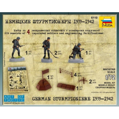 Wargames (WWII) figurky 6110 - German Sturmpioniere (1:72)
