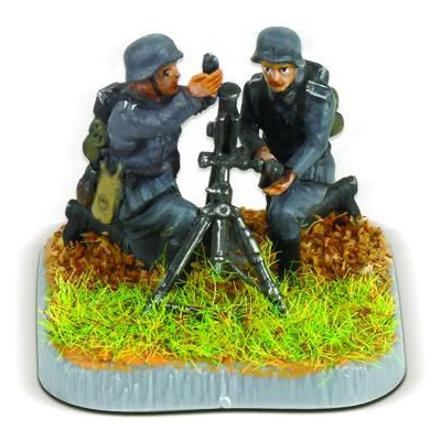 Wargames (WWII) figurky 6111 - German 81mm Mortar with Crew (1:72)