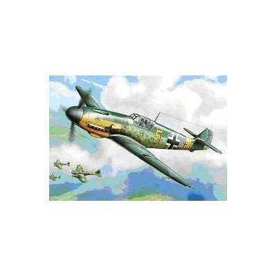 Wargames (WWII) letadlo 6116 - Messerschmitt Bf 109F-2 (1:144)
