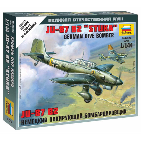 Wargames (WWII) letadlo 6123 - Junkers JU-87 Stuka (1:144)