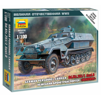 Wargames (WWII) military 6127 - Sd.Kfz.251/1 Ausf.B (1:100)