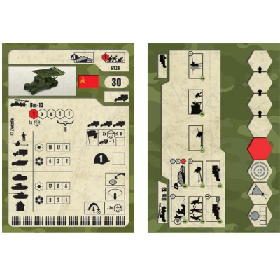 Wargames (WWII) military 6128 - BM-13 Katyusha (1:100)