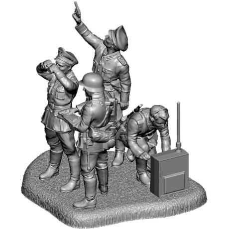 Wargames (WWII) figurky 6133 - German HQ (1:72)