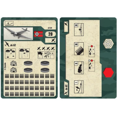 Wargames (WWII) letadlo 6139 - Junkers Ju-52 Transport Plane (1:200)