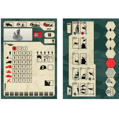 Wargames (WWII) figurky 6154 - German Gebirgsjäger (1:72)