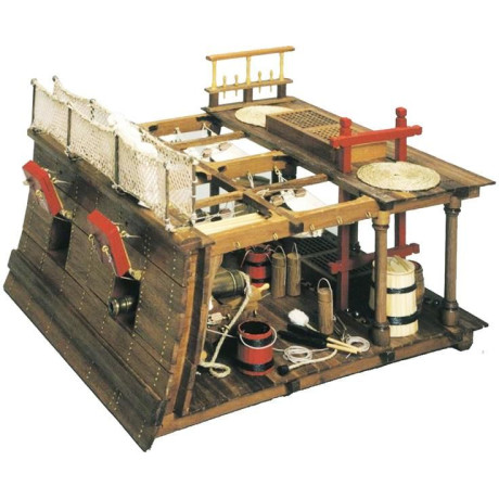 Mantua Model Dělová paluba řez 1:23 kit