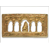 Az ajánlott alkatrész a Mantua Model Santa Maria 1:50 készlethez való: Sárgaréz hátsó rész.