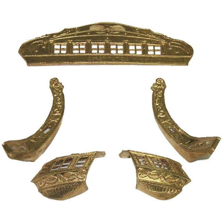 Mantua Model Mosazné díly: USS Constitution