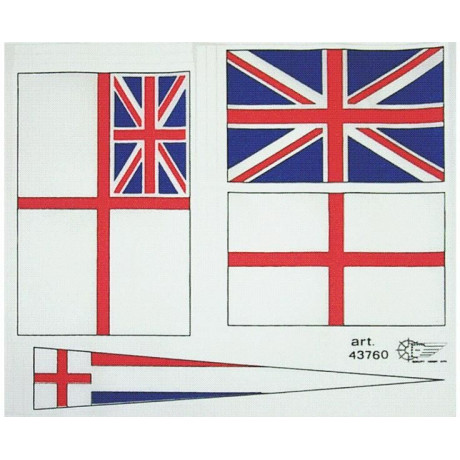 Mantua Model Sada vlajek: HMS Victory 1:200