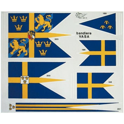 Mantua Model Sada vlajek: Vasa Sergal