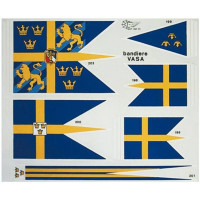 Az ajánlott alkatrész a Mantua Model Wasa 1:60-as készlethez való: Zászlókészlet.