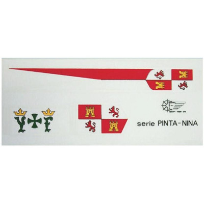 Mantua Model Sada vlajek: Nina/Pinta