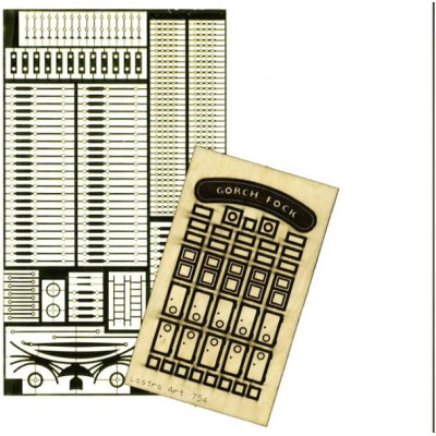 Mantua Model Fotolept: Gorch Fock