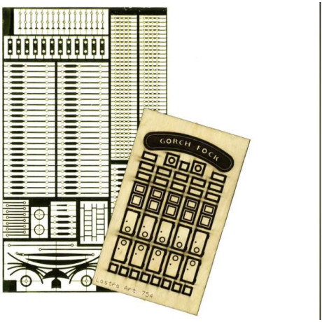 Mantua Model Fotolept: Gorch Fock