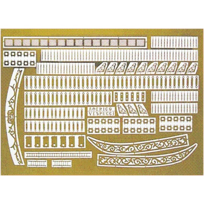 Mantua Model Gravírované díly: Am. Vespucci 1:100