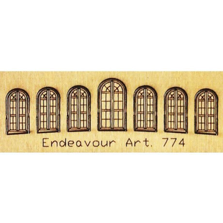 Mantua Model Gravírované díly dřevo: Endeavour