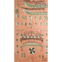 Ajánlott tartozékok a Mantua Model Amerigo Vespucci 1:84 készlethez: Öntvények.