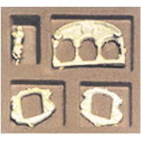 Ajánlott tartozékok a Mantua Model President 1:60 készlethez: Öntvények.