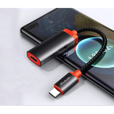 Type-C to Dual-Type-C Audio Adapter (3A)