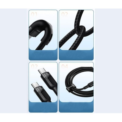 2in1 PD Fast Charging Cable (C to C+C)
