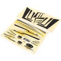 Pótalkatrész RC modell repülőgéphez E-flite Habu SS Sport: matricák.