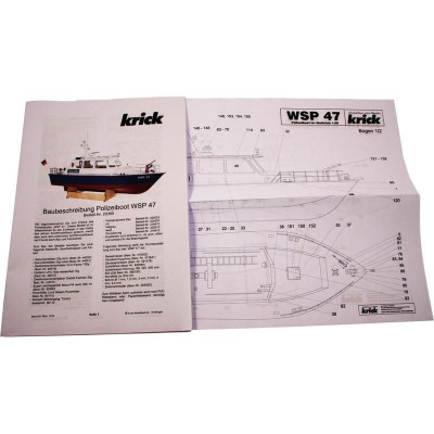 Krick Policejní člun WSP47 kit