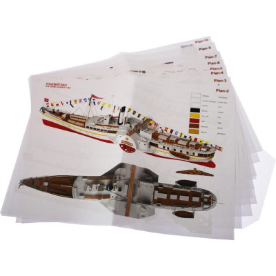 Modell-Tec D/S Skibladner 1:60 kit