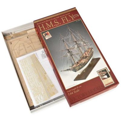 VICTORY MODELS H.M.S. Fly 1776 1:64 kit